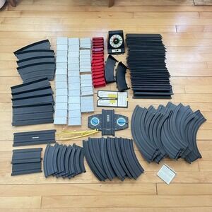 146 PCS TYCO PRO AFX racing HO Tracks Set Tracks LOK STRAIGHT Curve‎ No Cars Lot